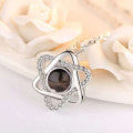 PX02 - Personalized Photo Projection Heart Necklace – Rose Gold, Silver, and Gold Colour