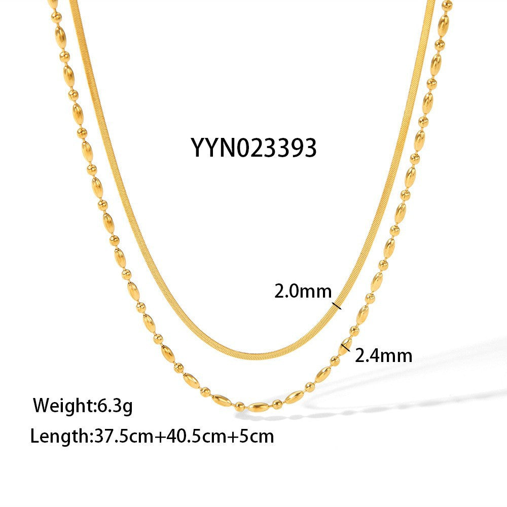 GP14 π Layered Gold Chain Necklace Collection (4 Styles) β Effortless Chic for Every Day