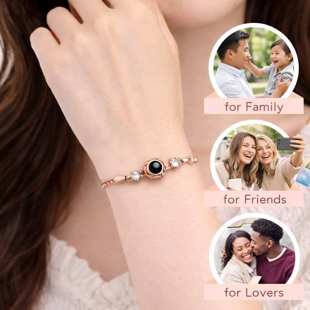 PS28 - Elegant photo projection bracelet