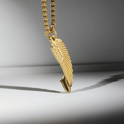 GP85 - Angel Wing Necklace – A Symbol of Love, Protection & Everlasting Presence