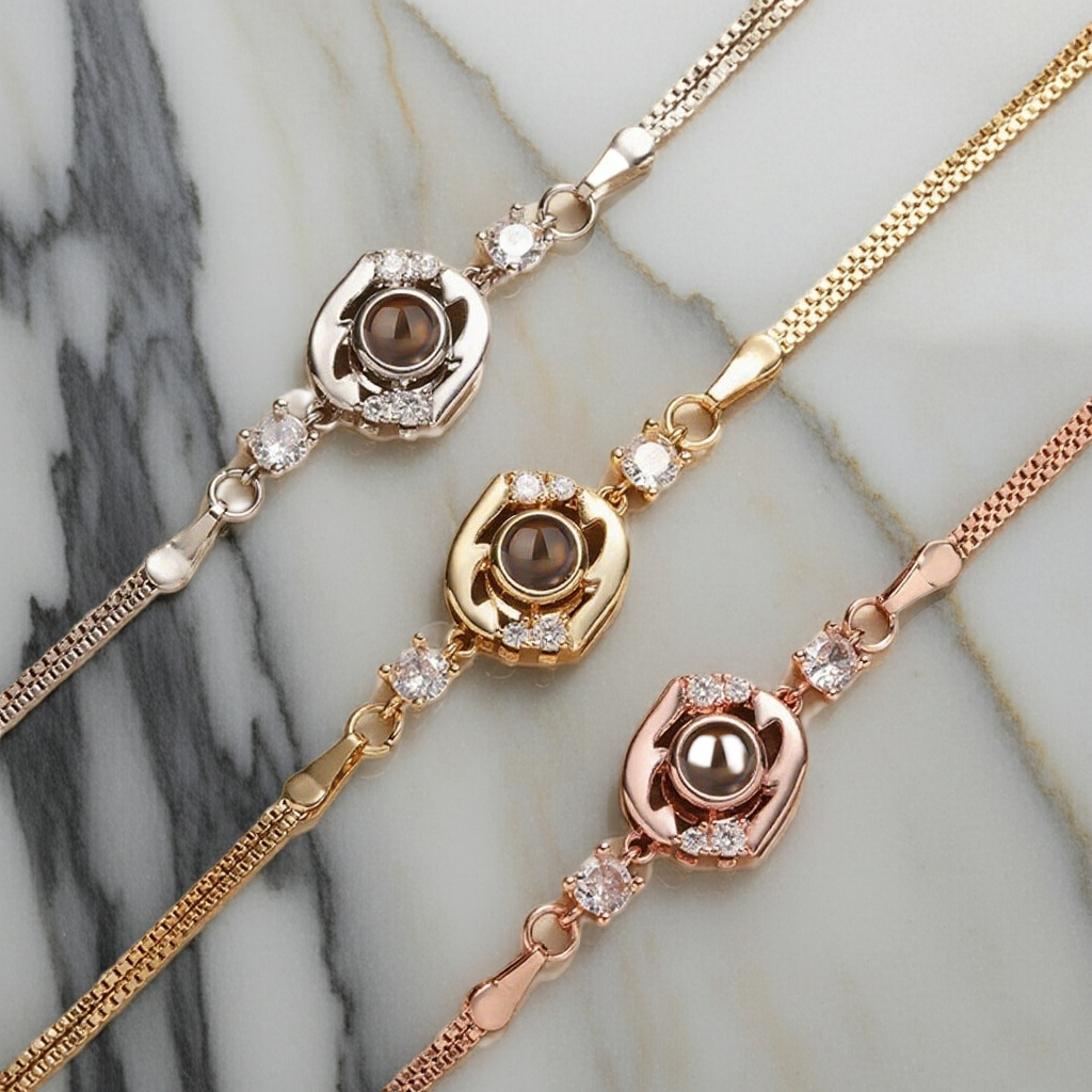 PS28 - Elegant photo projection bracelet