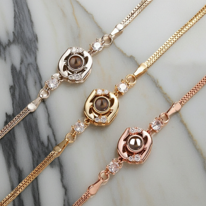 PS28 - Elegant photo projection bracelet