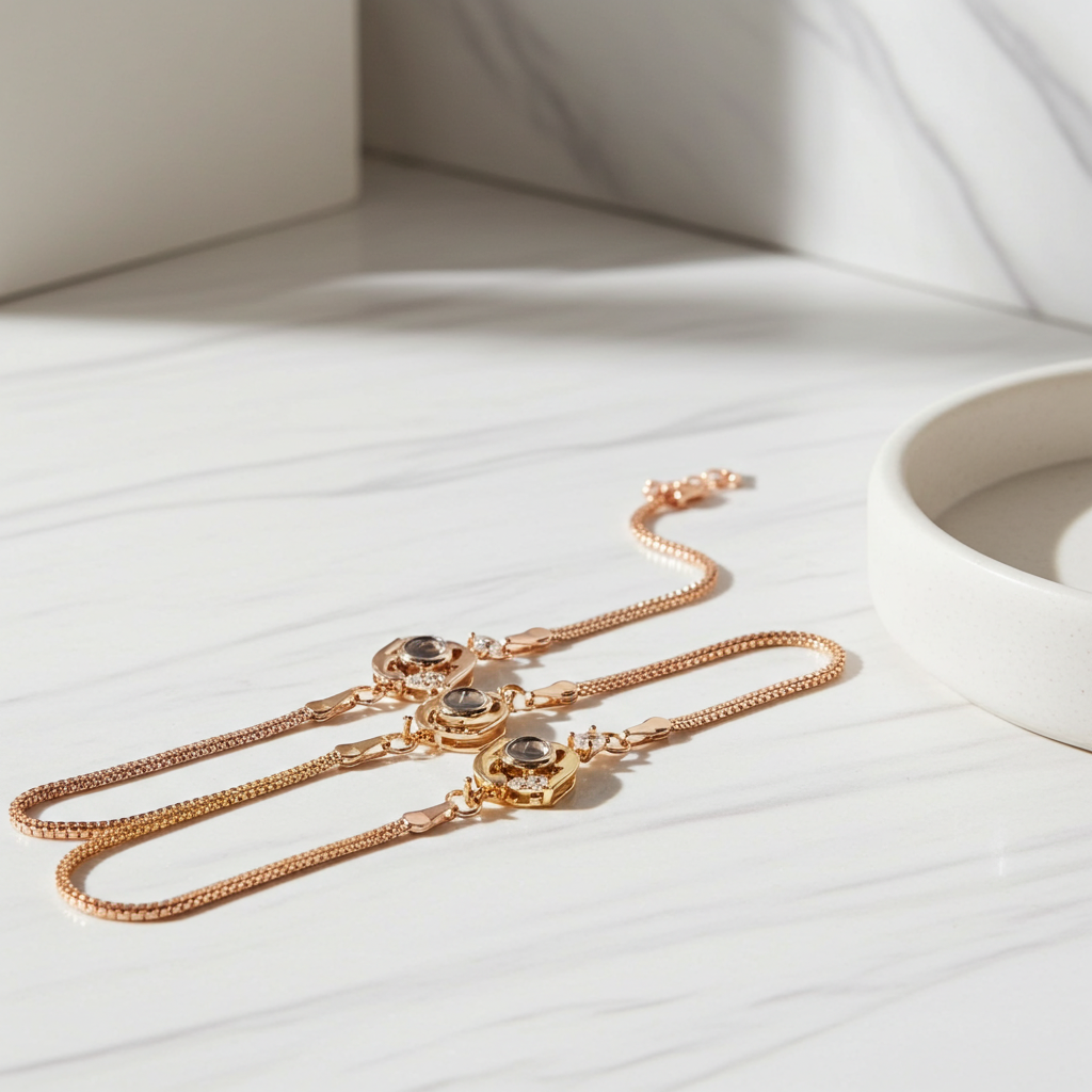 PS28 - Elegant photo projection bracelet