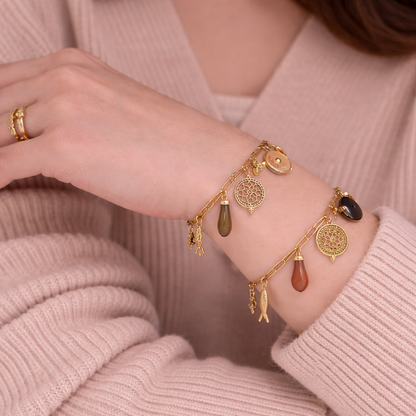 GP81 - Symbol Charm Bracelet