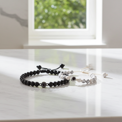 PS07 - Photo Projection Gemstone Bracelet – A Memory Woven Into Every Bead