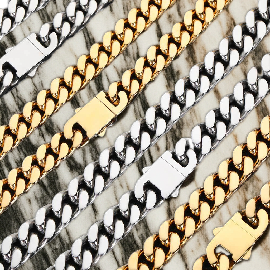 CC03 - Bold Cuban Link Chain Necklace