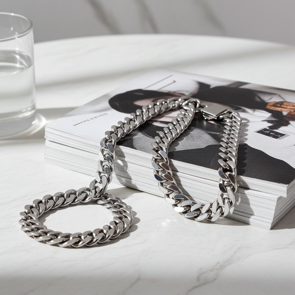 CC03 - Bold Cuban Link Chain Necklace