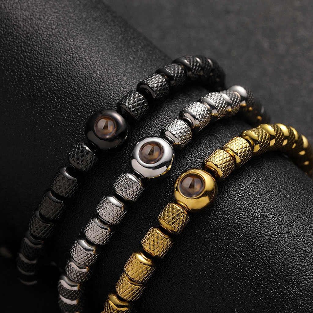 PS03 - Memory Projection Beaded Bracelet