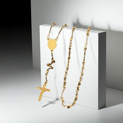 GP18 - Titanium Steel Beaded Necklace