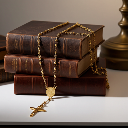 GP18 - Titanium Steel Beaded Necklace