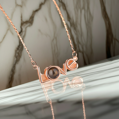 PX39 - Love Photo Projection Necklace