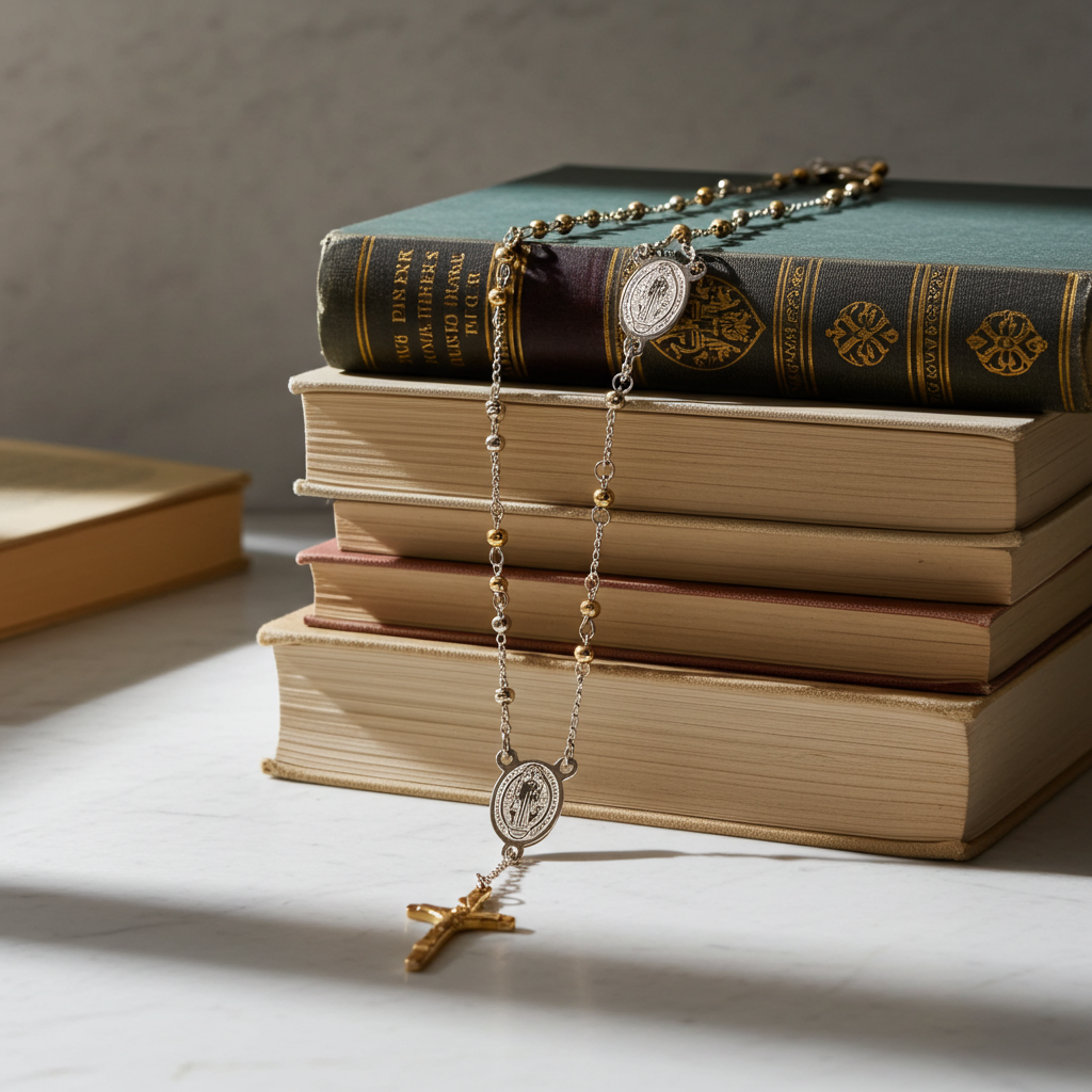 GP18 - Titanium Steel Beaded Necklace