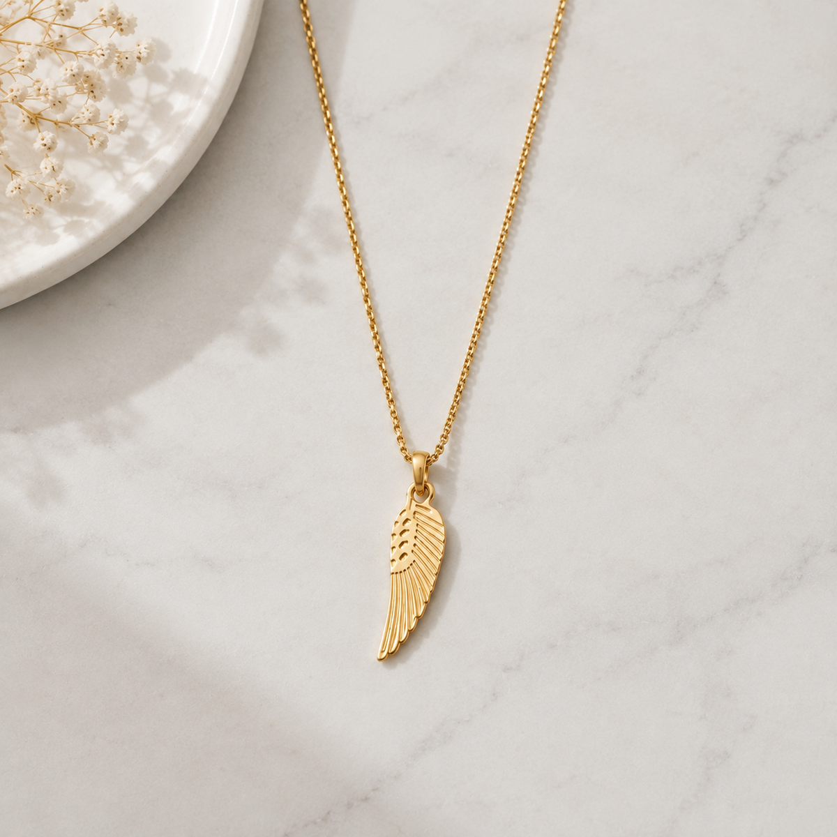 GP85 Angel Wing Memorial Necklace
