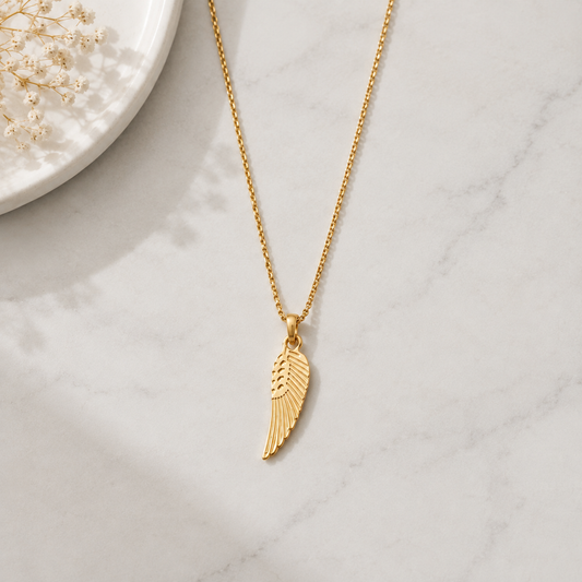 GP85 Angel Wing Memorial Necklace