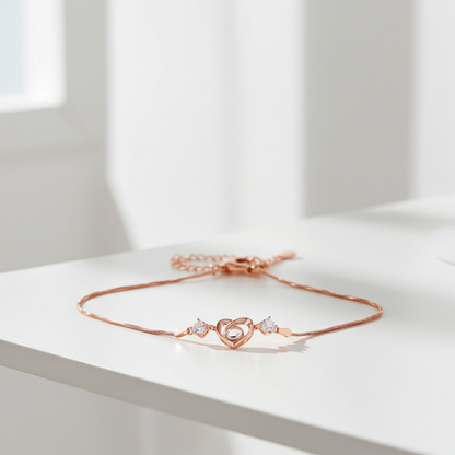 PS05 - Personalized Heart Photo Projection Bracelet