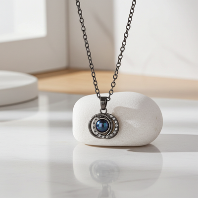PX63 - Eternal Orbit Photo Projection Necklace