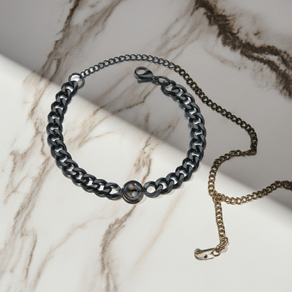 PS02 - Personalized Photo Projection Chain Bracelet