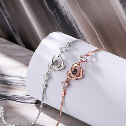 PS05 - Personalized Heart Photo Projection Bracelet