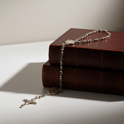 GP18 - Titanium Steel Beaded Necklace