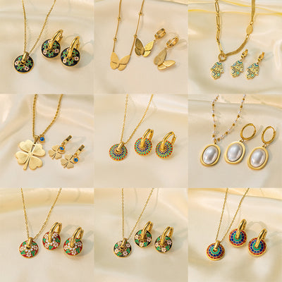 CC04 - Jewelry Set Collection – Classic Elegance for Every Sparkling Moment