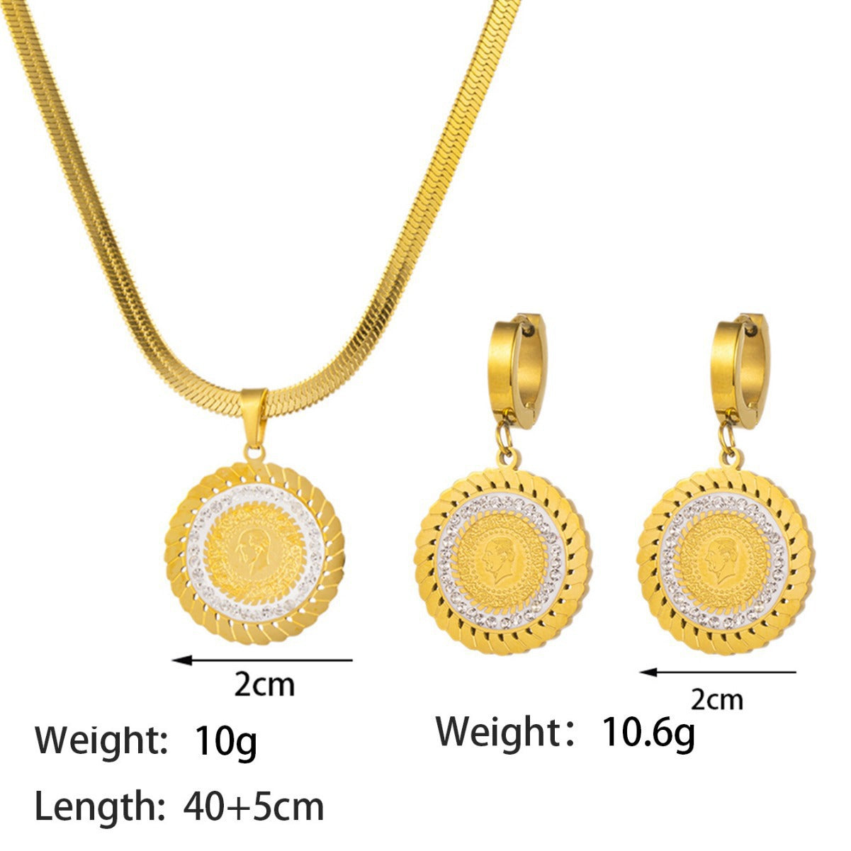 CC04 - Jewelry Set Collection – Classic Elegance for Every Sparkling Moment