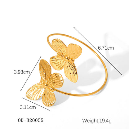 CC08 - Butterfly Charm Jewelry Set – Grace in Every Detail