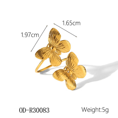 CC08 - Butterfly Charm Jewelry Set – Grace in Every Detail