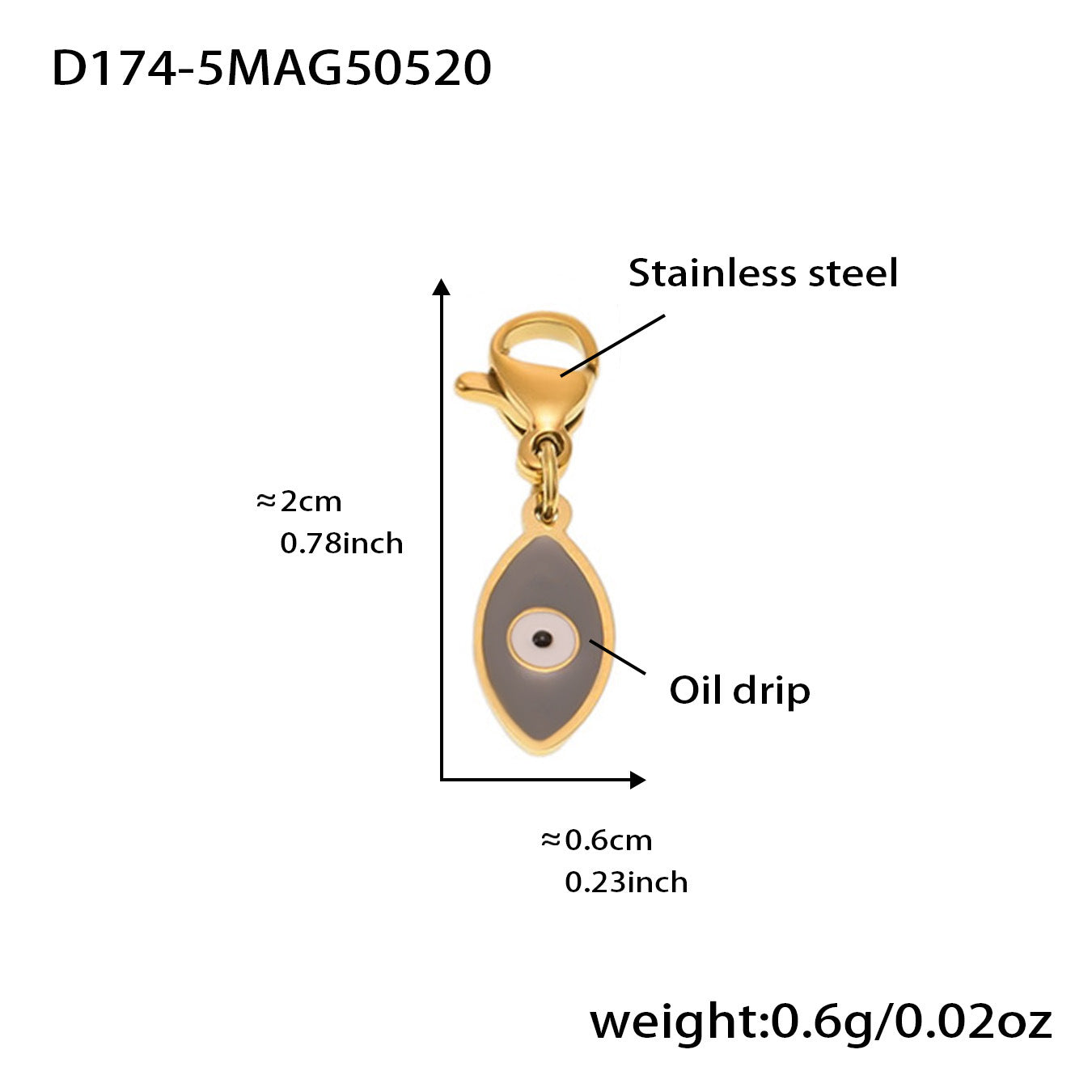 GP81 - Symbol Charm Bracelet