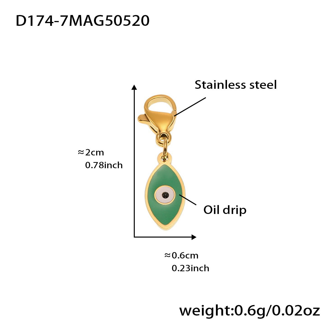 GP81 - Symbol Charm Bracelet
