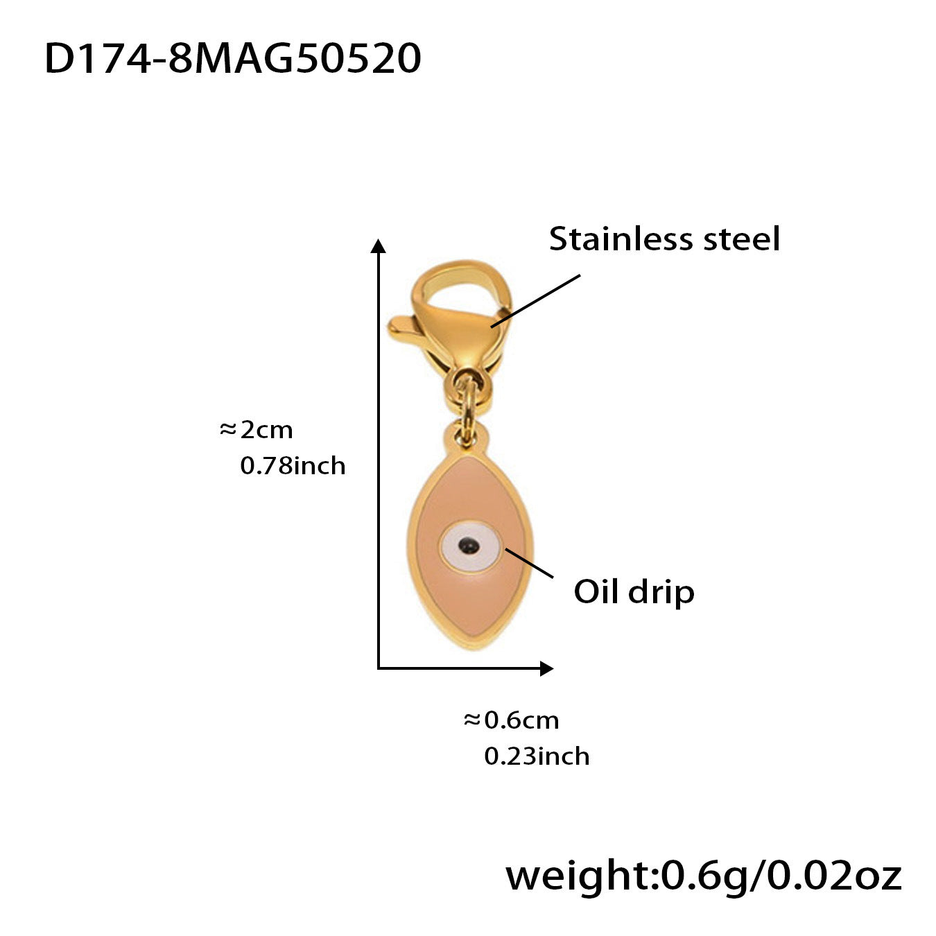 GP81 - Symbol Charm Bracelet