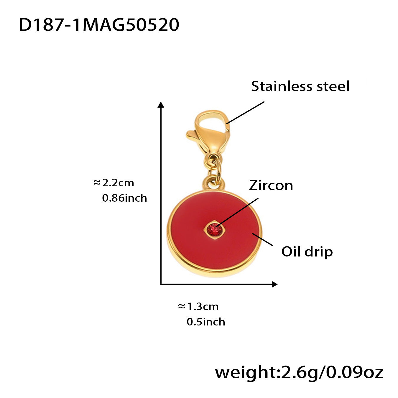 GP81 - Symbol Charm Bracelet
