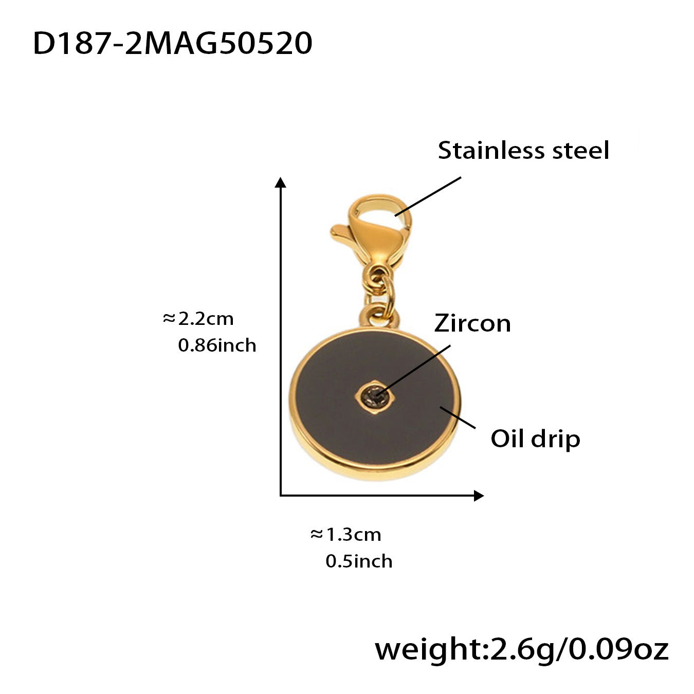 GP81 - Symbol Charm Bracelet