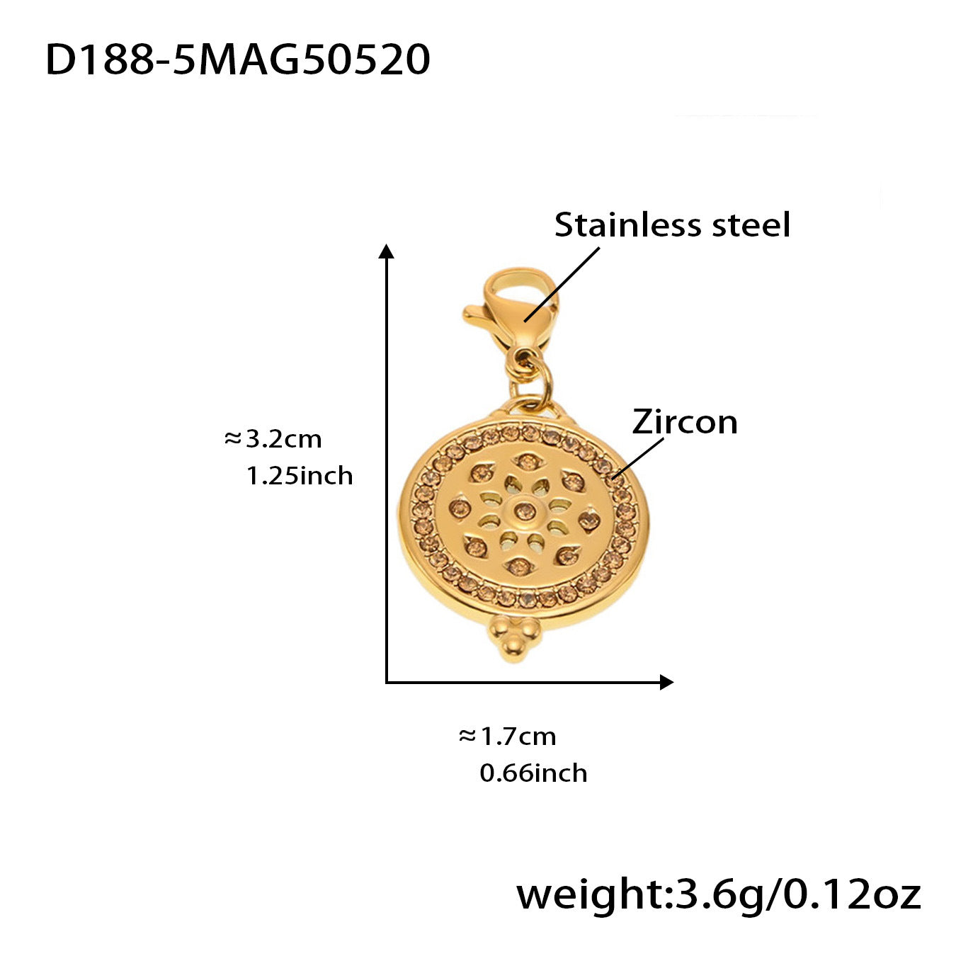 GP81 - Symbol Charm Bracelet