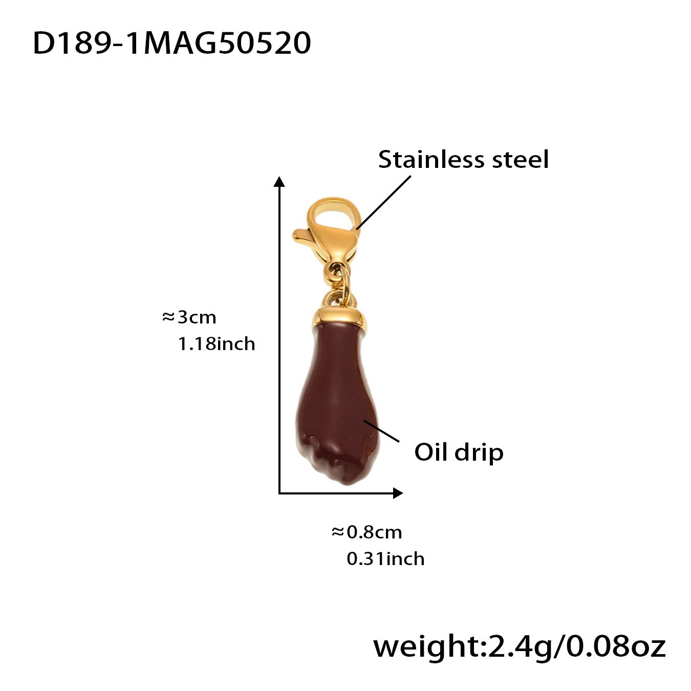 GP81 - Symbol Charm Bracelet