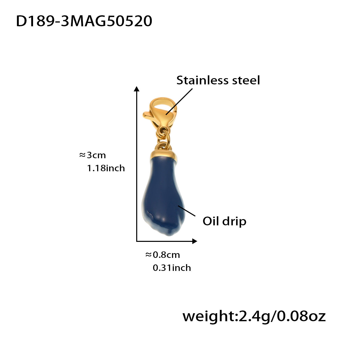 GP81 - Symbol Charm Bracelet