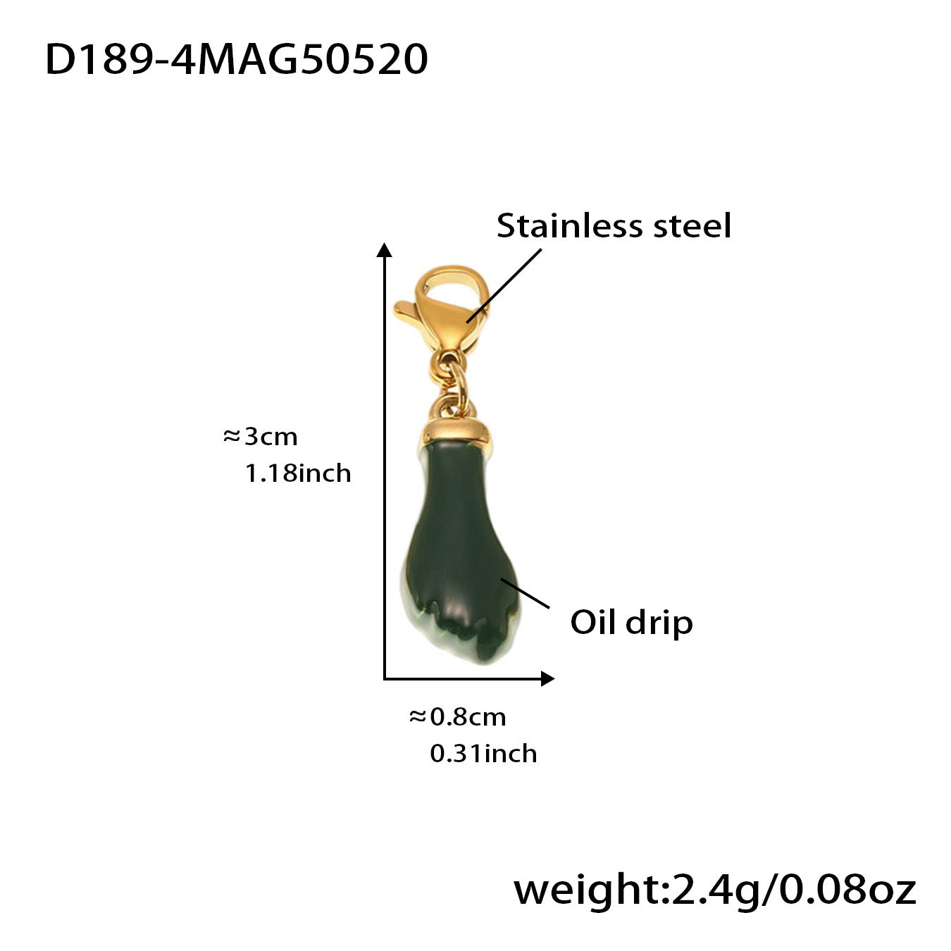 GP81 - Symbol Charm Bracelet