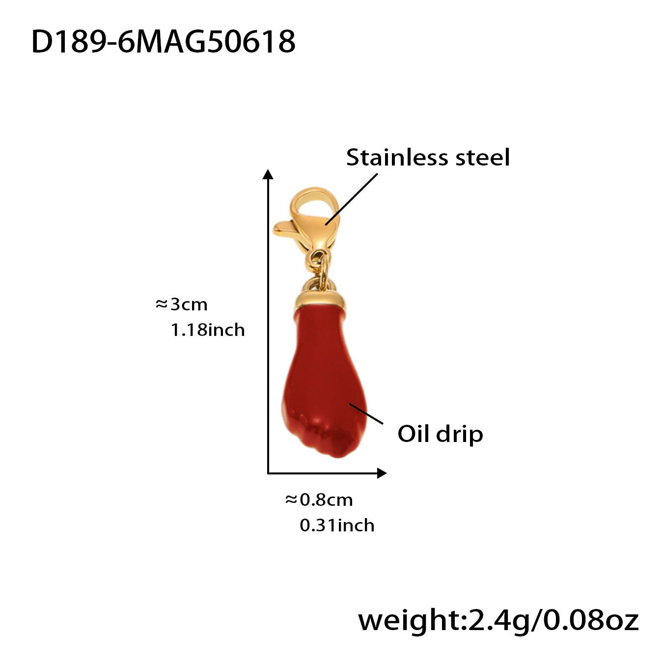 GP81 - Symbol Charm Bracelet