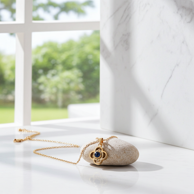 PX79 - Flower Photo Projection Necklace – A Blooming Memory Close to Your Heart