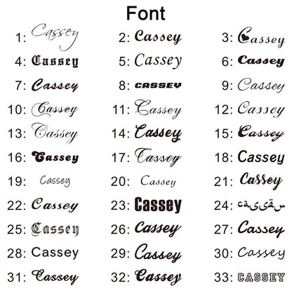 DZ01 📸 Custom Engraved Photo Pendant Necklace with Name – Eternal Memory Keepsake