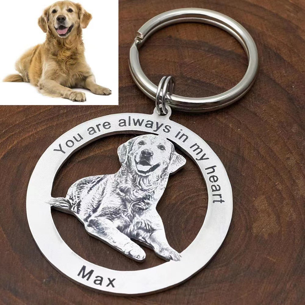 DZ02 🐾 Personalized Photo Keychains & Necklaces — Capture Memories Forever