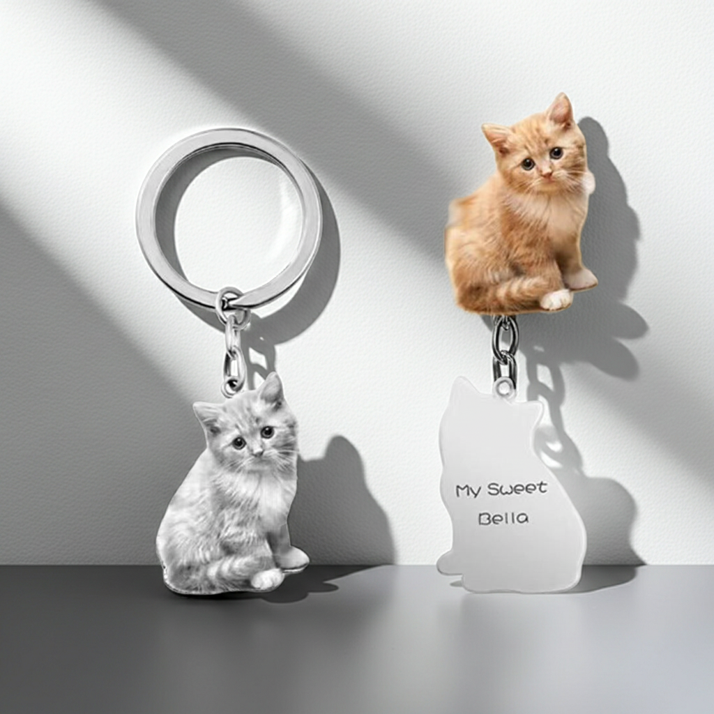 DZ02 - Personalized Photo Keychains & Necklaces — Capture Memories Forever