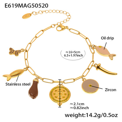 GP81 - Symbol Charm Bracelet