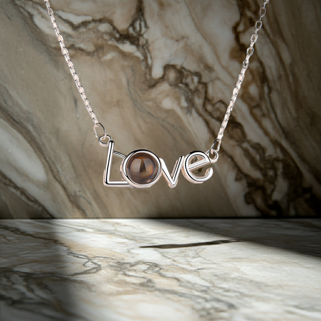PX39 - Love Photo Projection Necklace