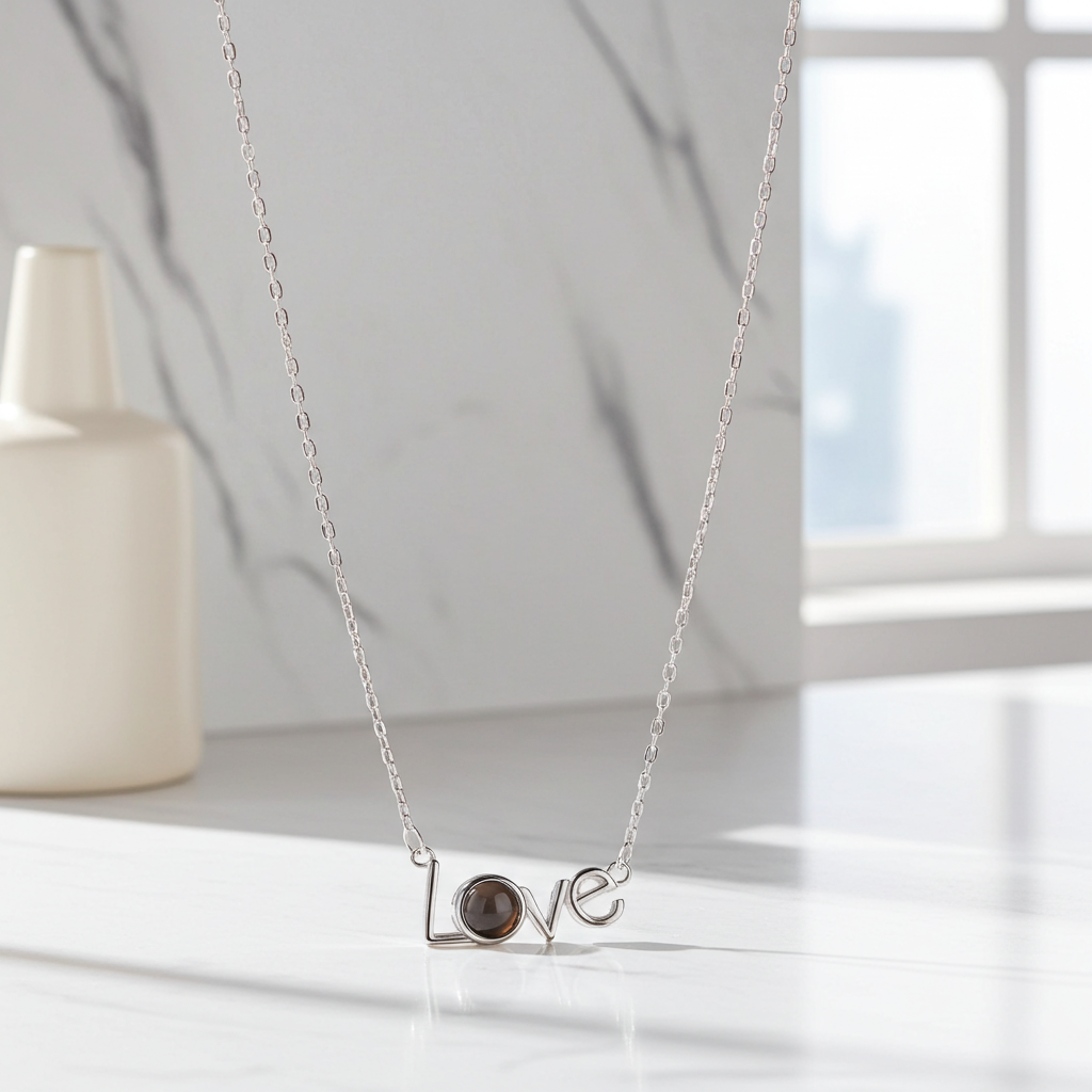 PX39 - Love Photo Projection Necklace