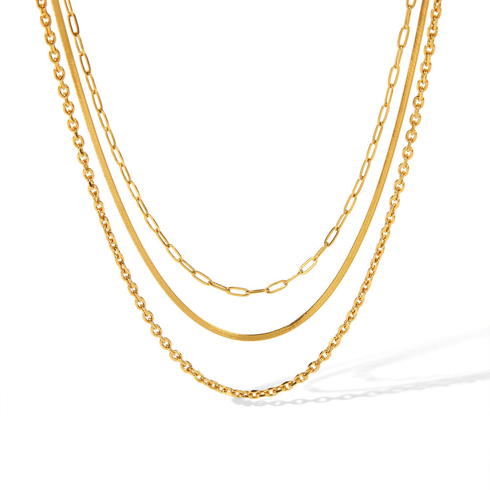 GP14 🌟 Layered Gold Chain Necklace Collection (4 Styles) – Effortless Chic for Every Day