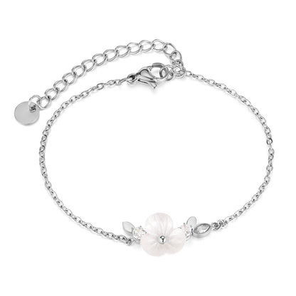 GP15 🌸 Elegant Blossom Necklace & Bracelet