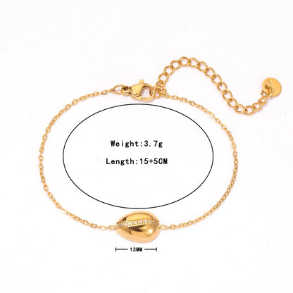 GP26 - Teardrop Sparkle Jewelry Set – Bracelet, Necklace & Earrings