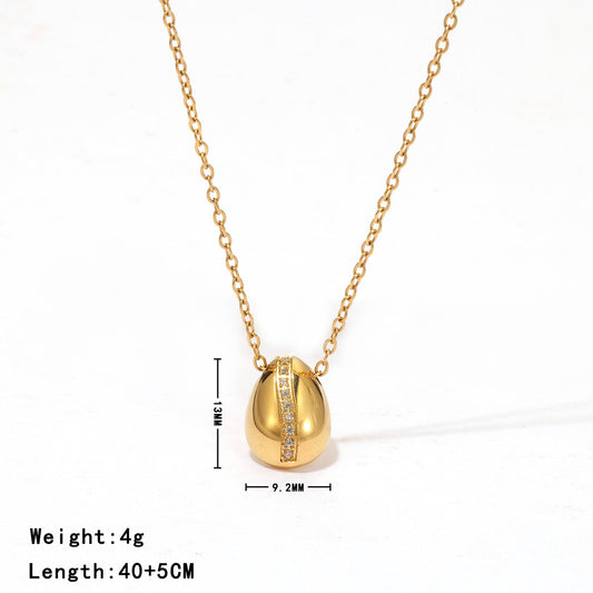 GP26 - Teardrop Sparkle Jewelry Set – Bracelet, Necklace & Earrings