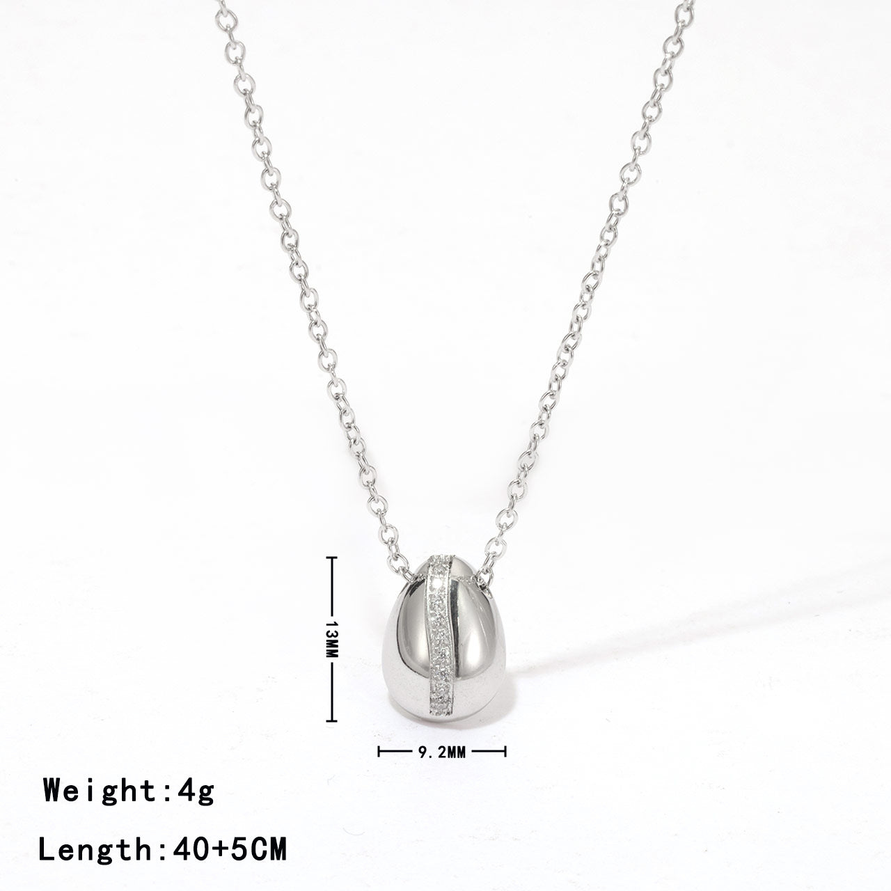 GP26 - Teardrop Sparkle Jewelry Set – Bracelet, Necklace & Earrings