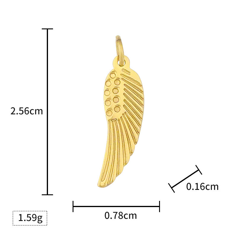 GP85 - Angel Wing Necklace – A Symbol of Love, Protection & Everlasting Presence
